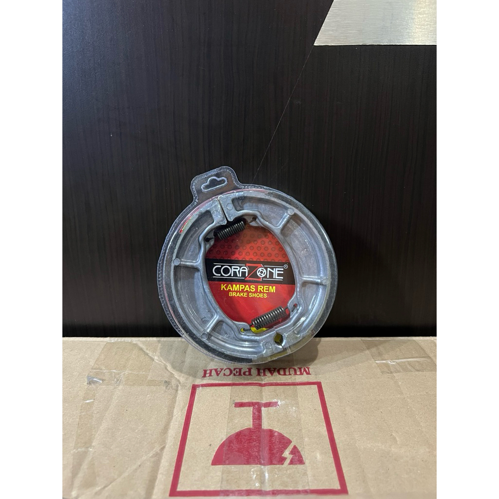 KAMPAS REM TROMOL BELAKANG MOTOR CORAZONE MEGA PRO NEW