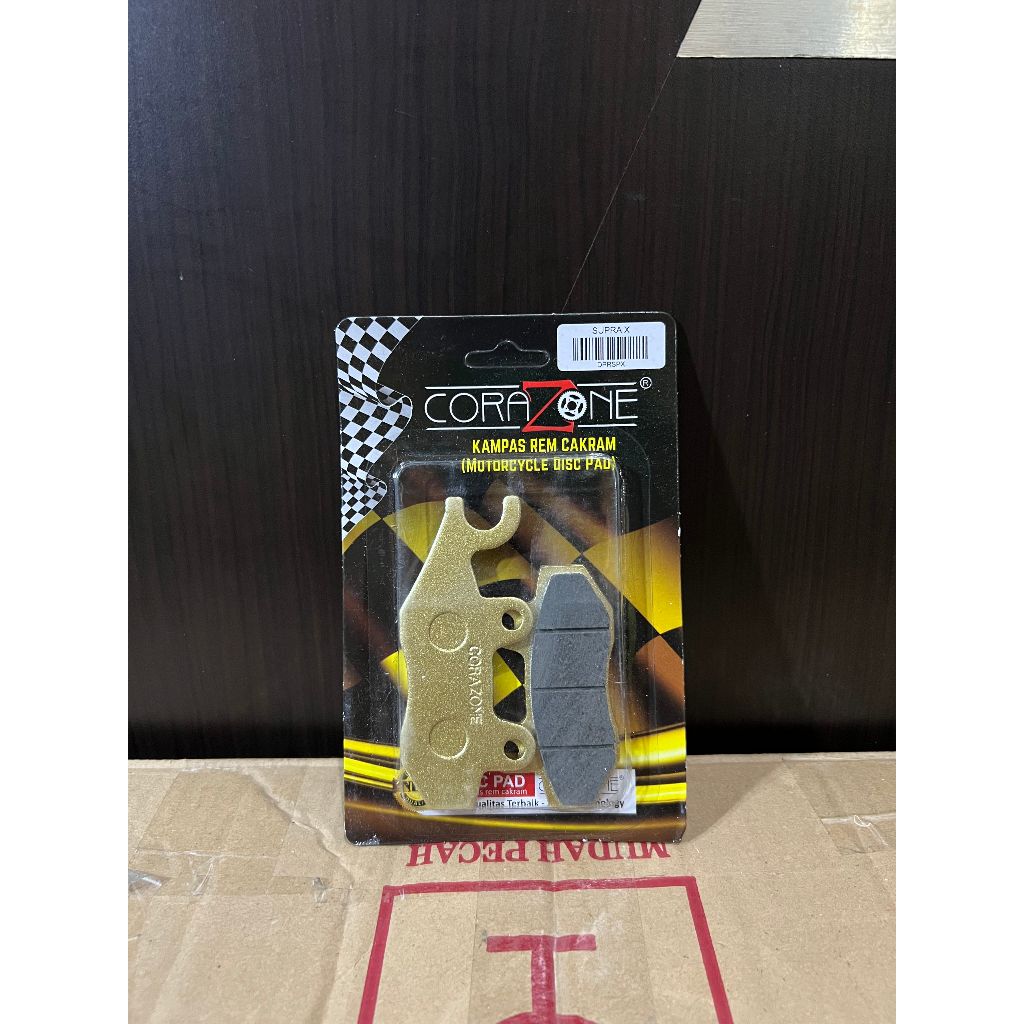 KAMPAS REM CAKRAM DEPAN / DISCPAD MOTOR CORAZONE SUPRA X
