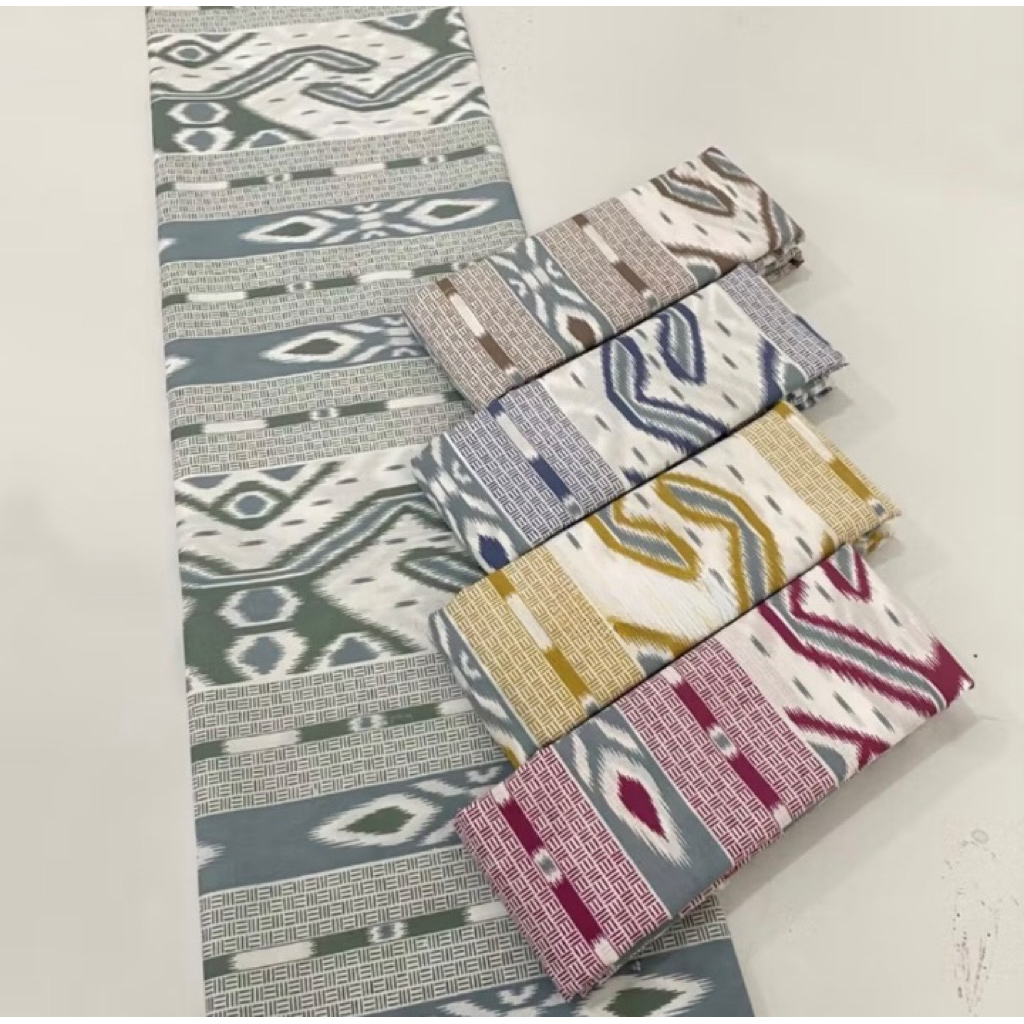 KAIN BATIK PEKALONGAN MOTIF TENUN KEKINIAN KATUN TRR TERBARU KAINNYA ADEM DAN HALUS BATIK PEKALONGAN