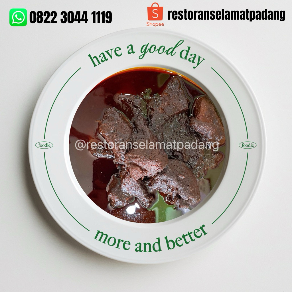 

Rendang Restoran Selamat Padang 5 Potong
