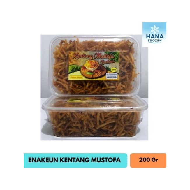 

ENAKEUN KENTANG MUSTOFA PEDAS MANIS 200 GRAM