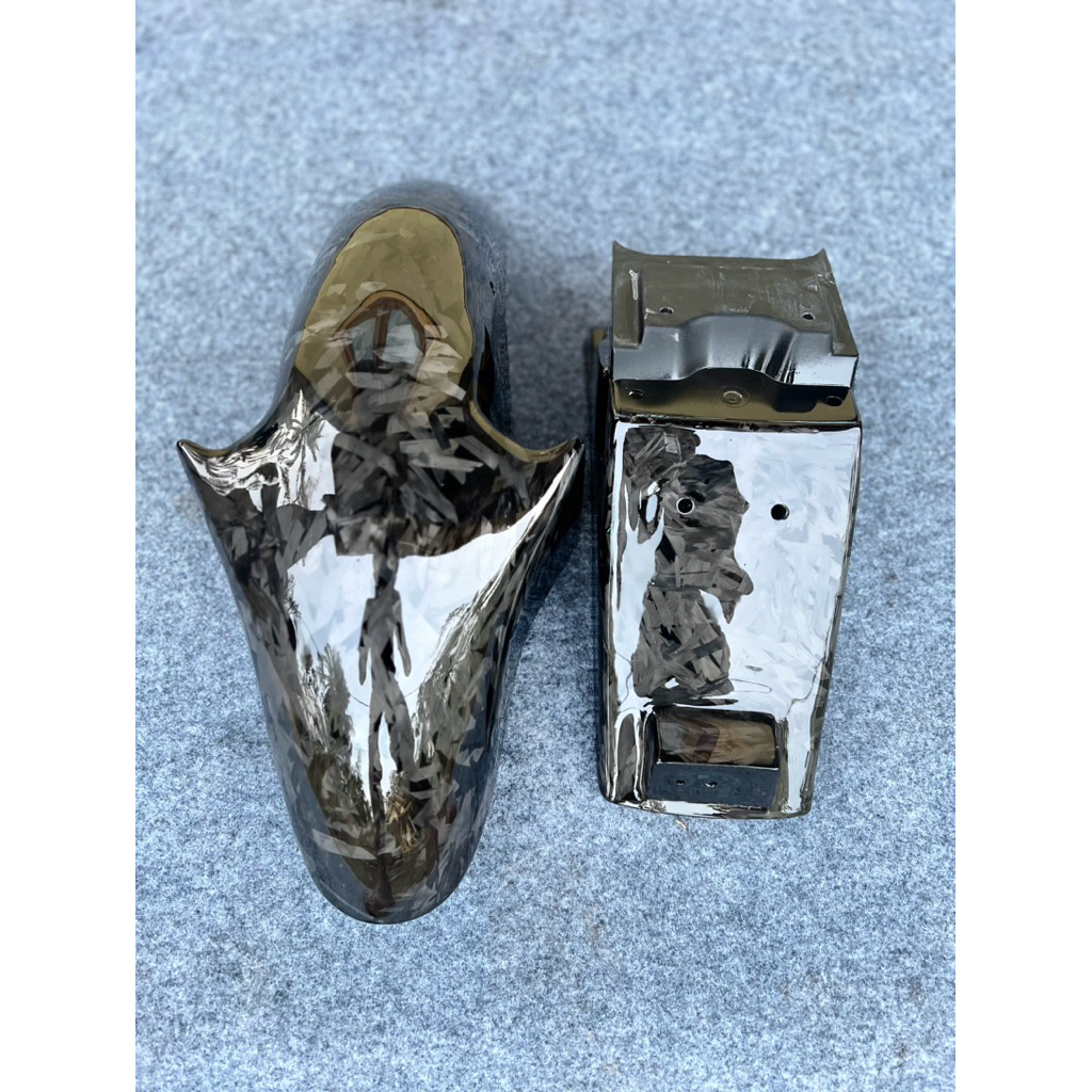 Spakbor Ninja Slebor Ninja R SS Depan,Belakang Carbon Orginal