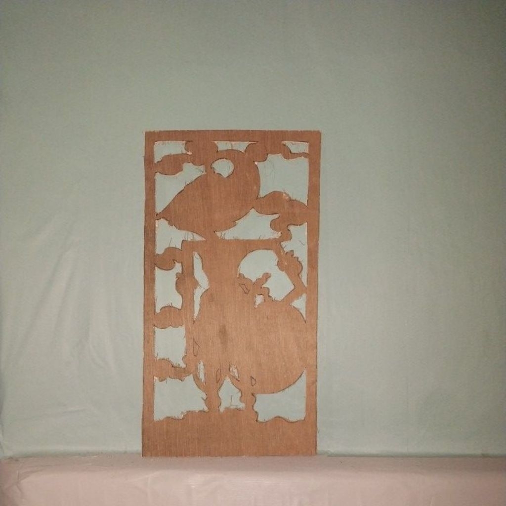 hiasan dinding wayang