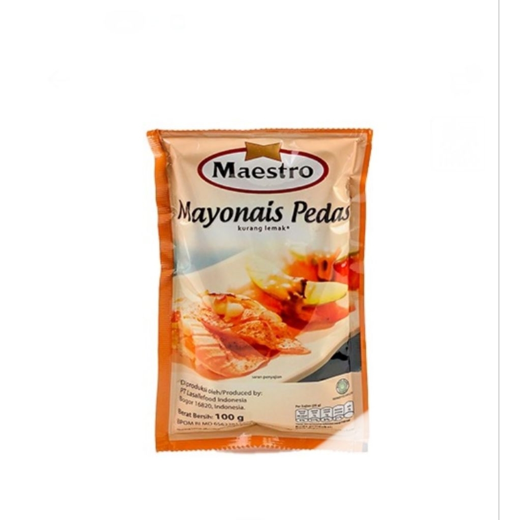 

maestro mayonaise pedas 100 gr
