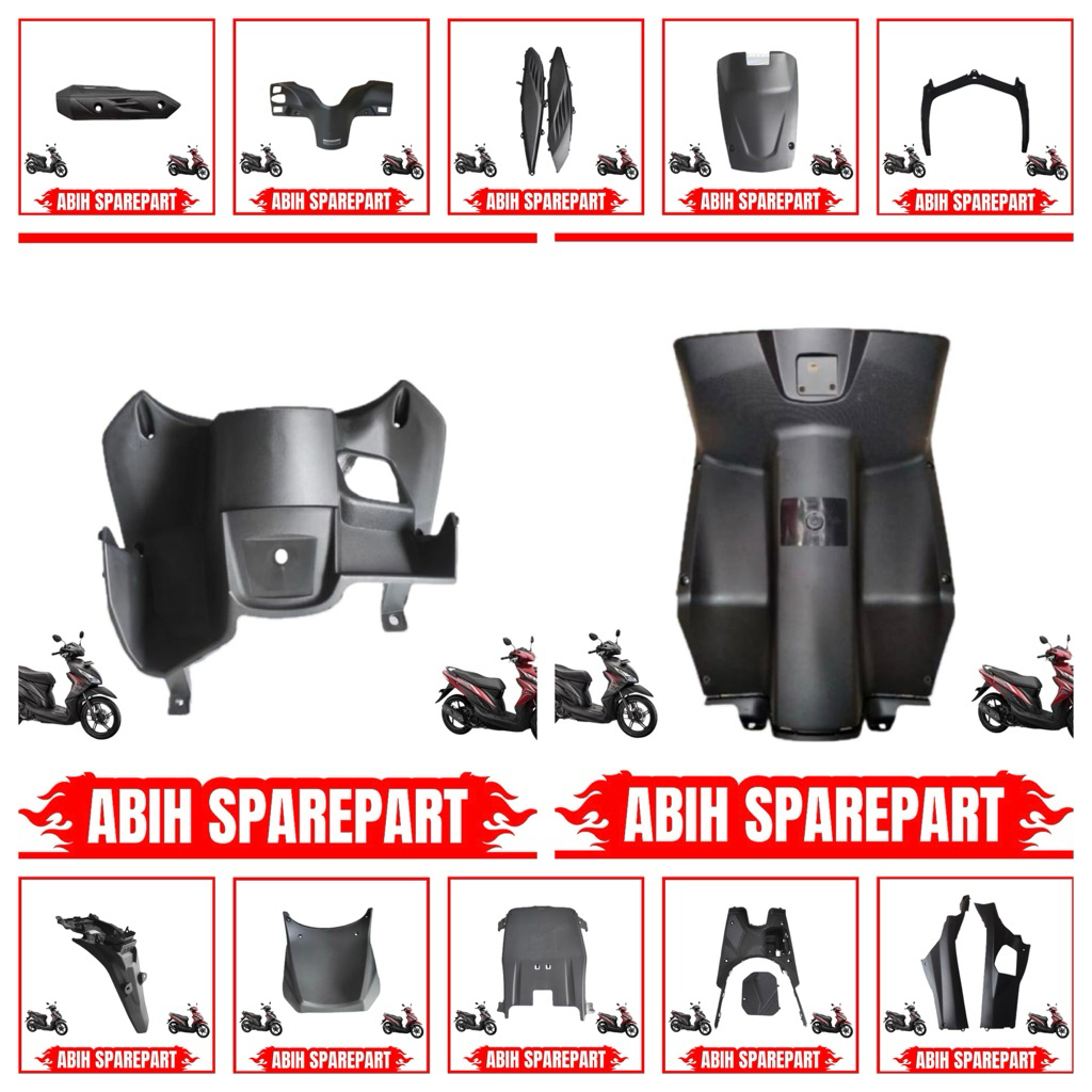 Eceran Satuan Cover Body Full Kasar Set Honda Vario 110 FI LED Vario Agnes 2014 - 2019