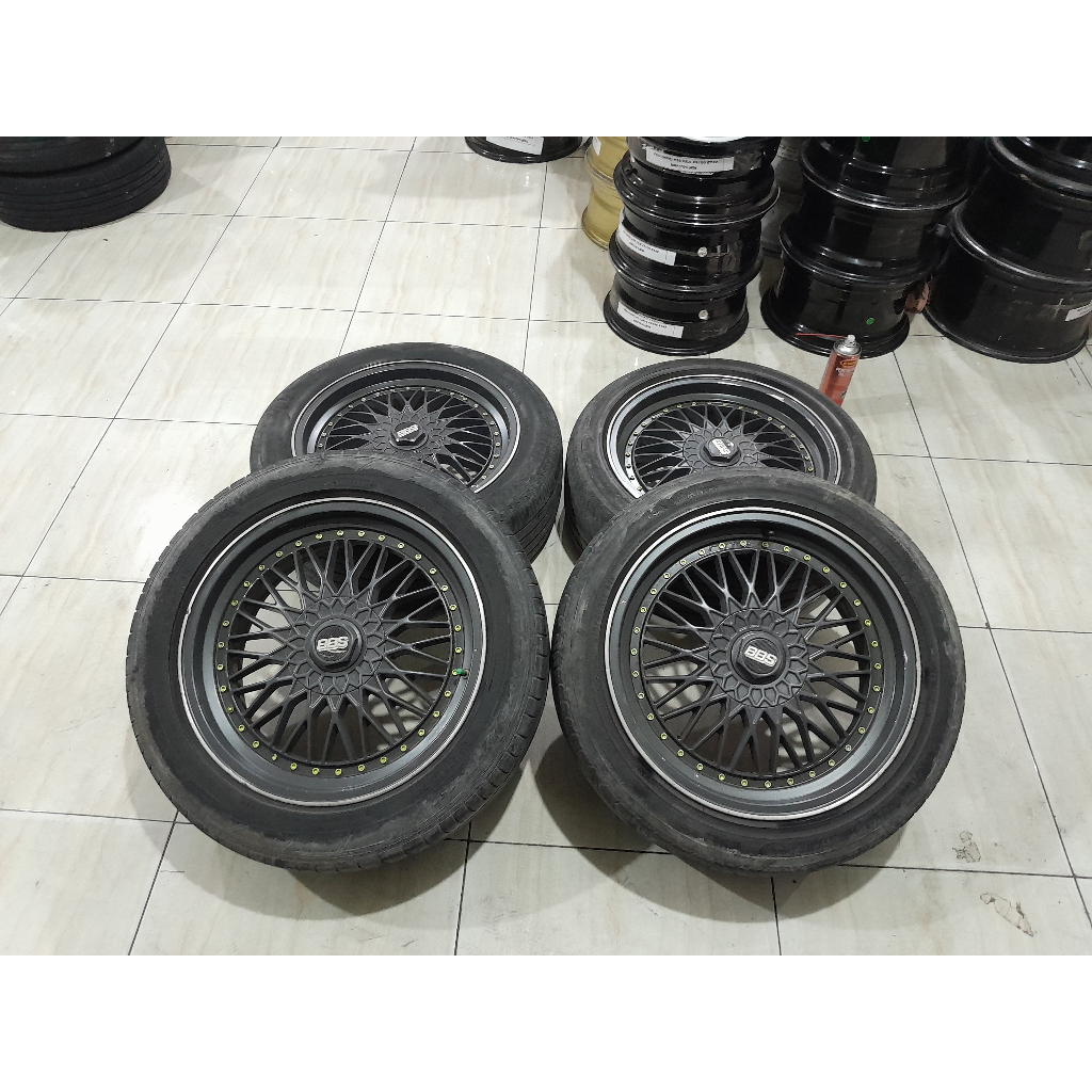 velg mobil bekas bbs ring 17 pcd 4x100/114 cocok avanza xenia jazz vios city dll