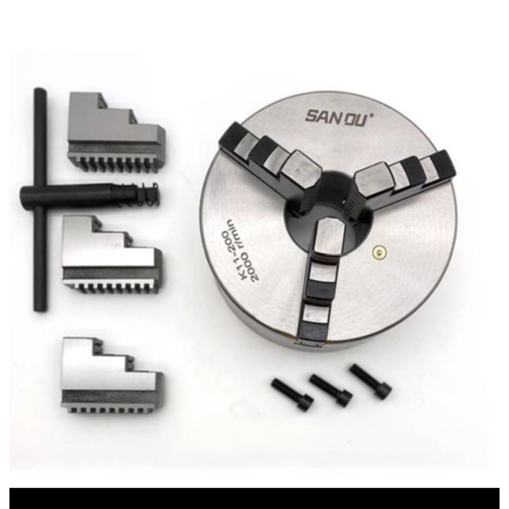 Chuck bubut 3" 3 Jaw / claw Bubut 3 Jaw / catok kepala bubut 3 inch