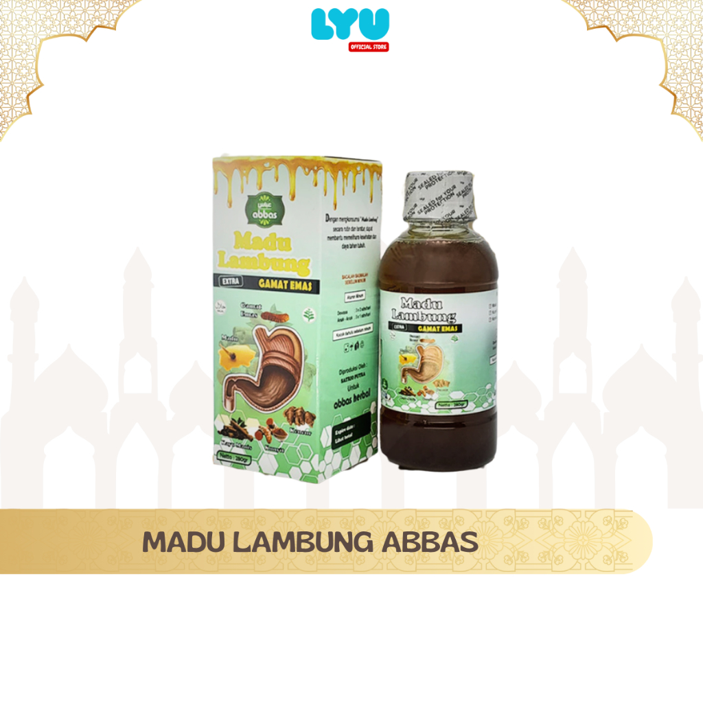 

MADU HERBAL ASAM LAMBUNG – Abbas 280gr | bantu sembuhkan gerd, maag kronis & perih ulu hati | 100% alami