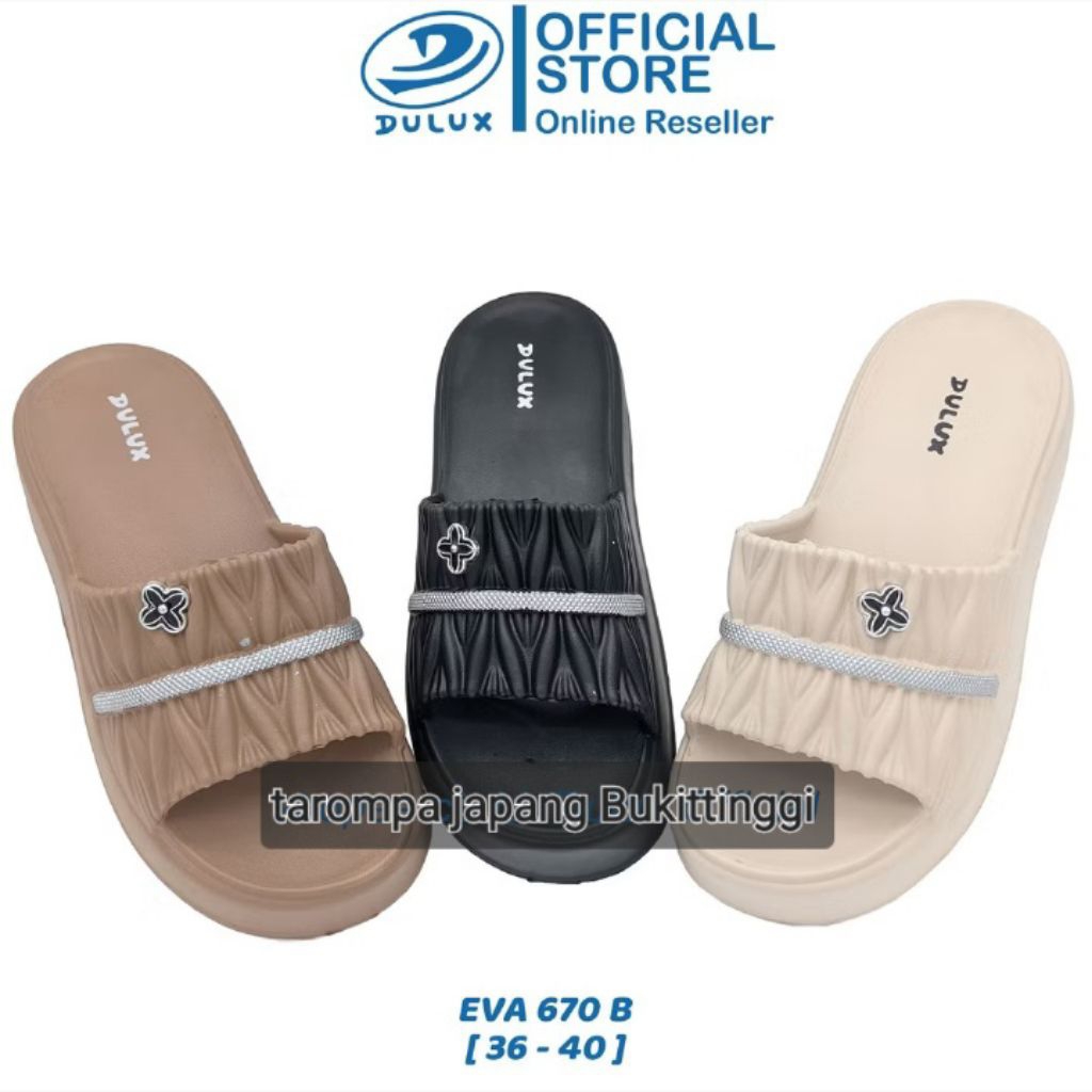 sandal selop wanita (merk dulux 670) dewasa