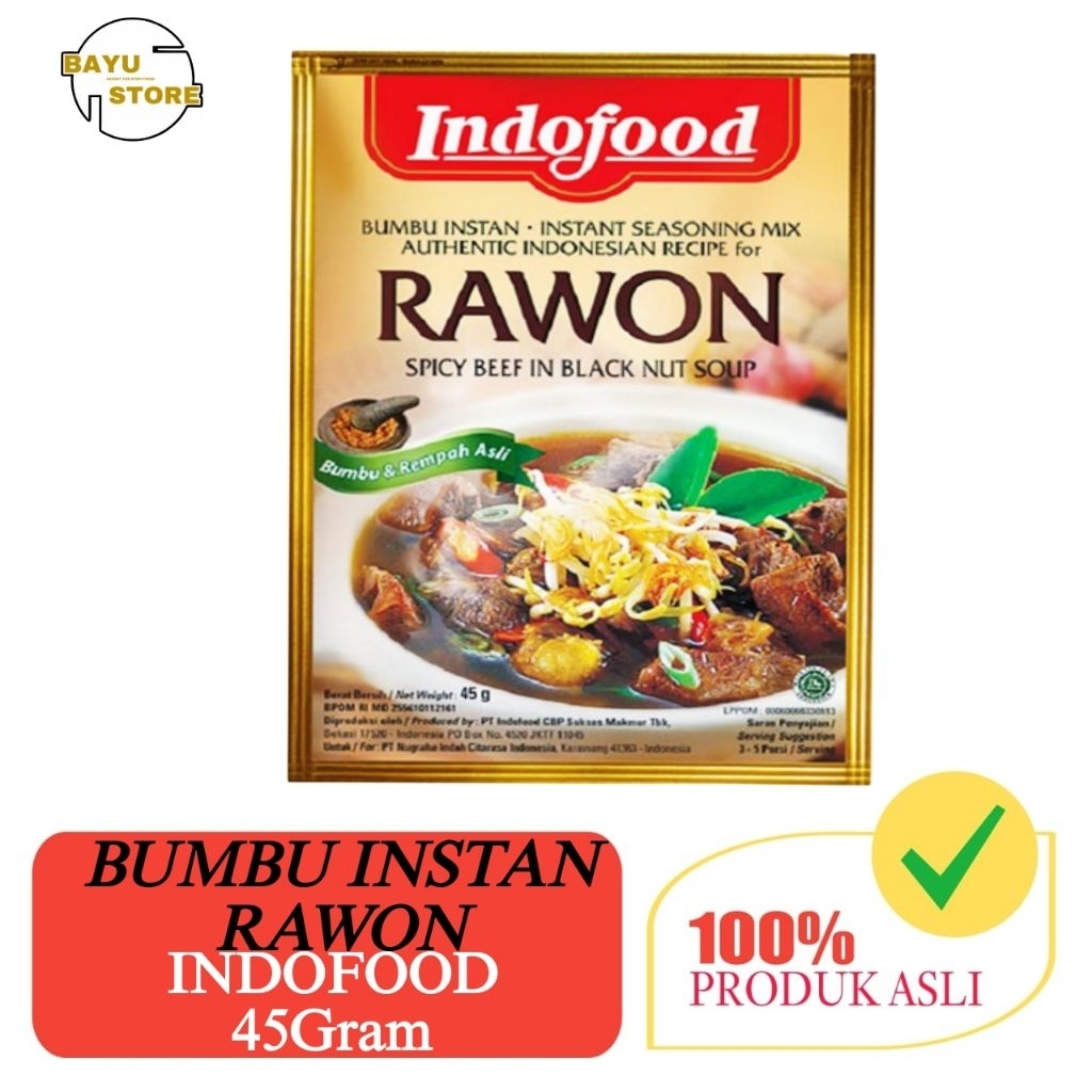 

Indofood Bumbu Instan Rawon 45 Gram