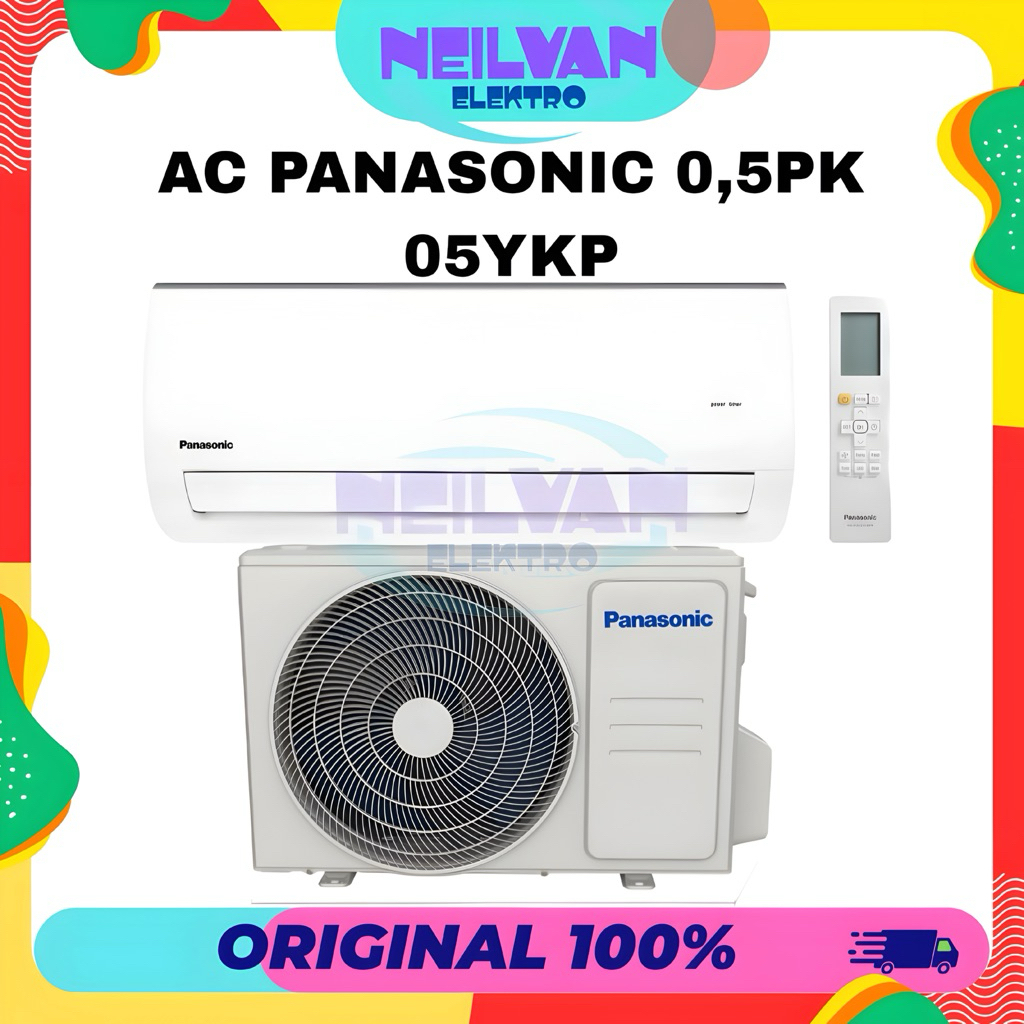 Ac panasonic 1/2 pk low watt ac panasonic zn5ykp new series