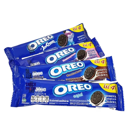 

Oreo Biskuit Sandwich Isi 4