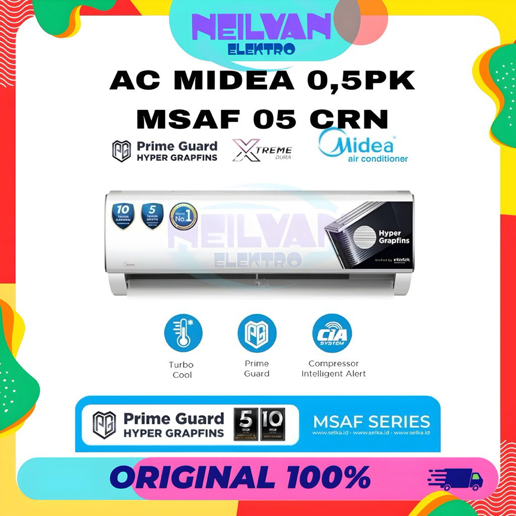 ac 1/2pk low watt midea msaf 05crn ac 1/2pk midea 05msaf ac midea 1/2pk