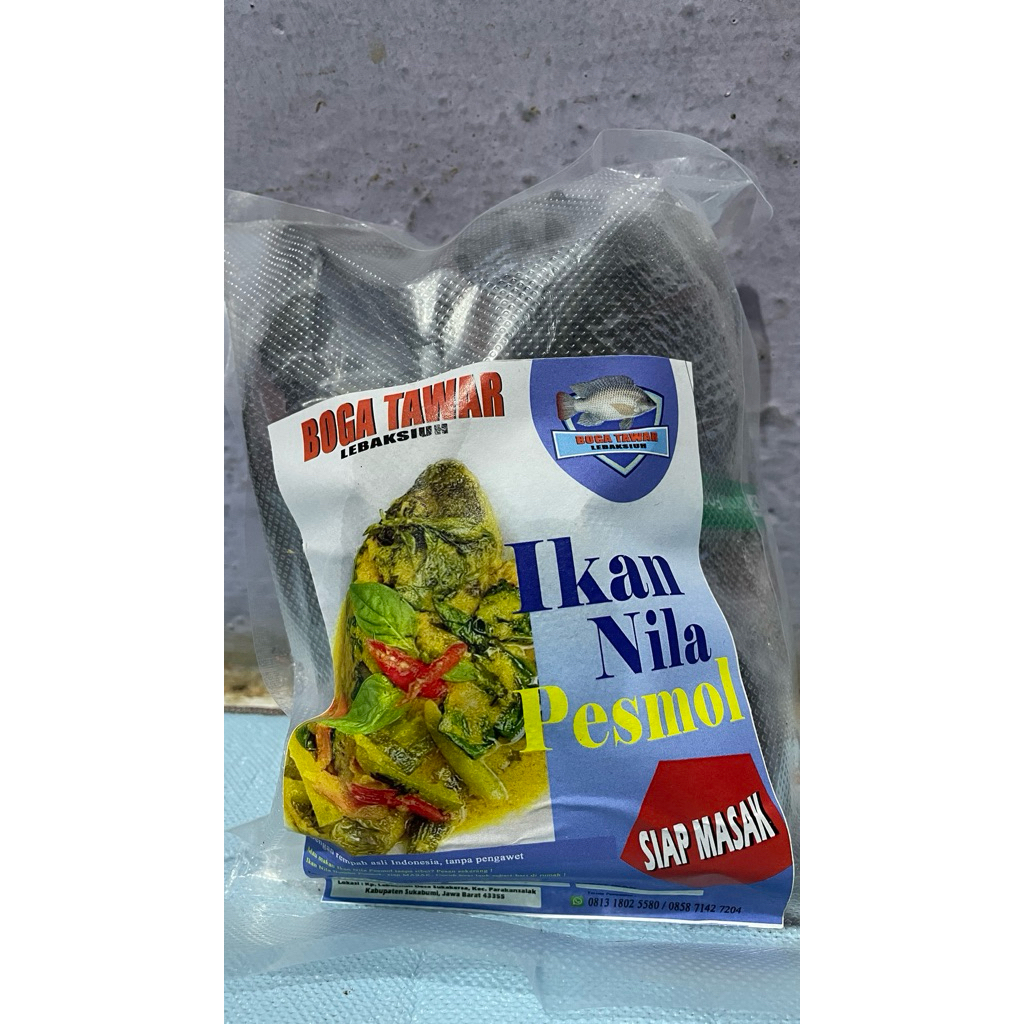 

IKAN NILA MERAH BUMBU PESMOL (500g) SIAP MASAK