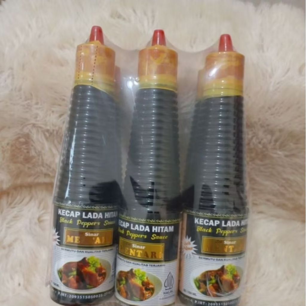 

kecap Lada Hitam 6 botol isi 150ml