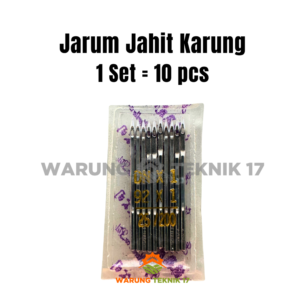 Jarum Jahit Karung (1 Set = 10 pcs) Mesin Jait Karung Benang Layar Akta Notaris Kasur Two Balance