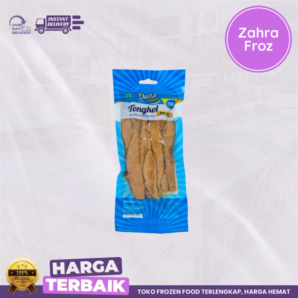 

DELTA FOODS IKAN TONGKOL SIAP SAJI 250 GR