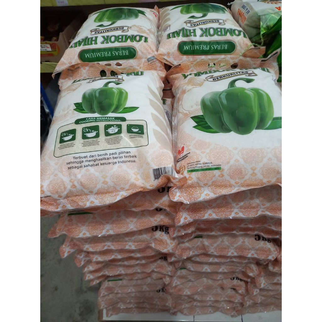 

BERAS LOMBOK HIJAU 5KG