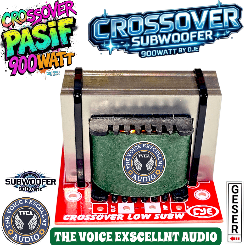 Kit Crossover Subwoofer Subwover 900 Watt
