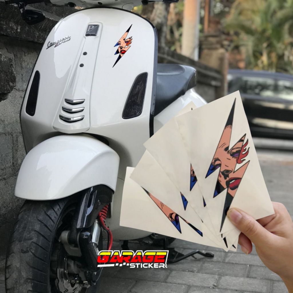

sticker aestetic face woman stiker cuting vinyl terbaik