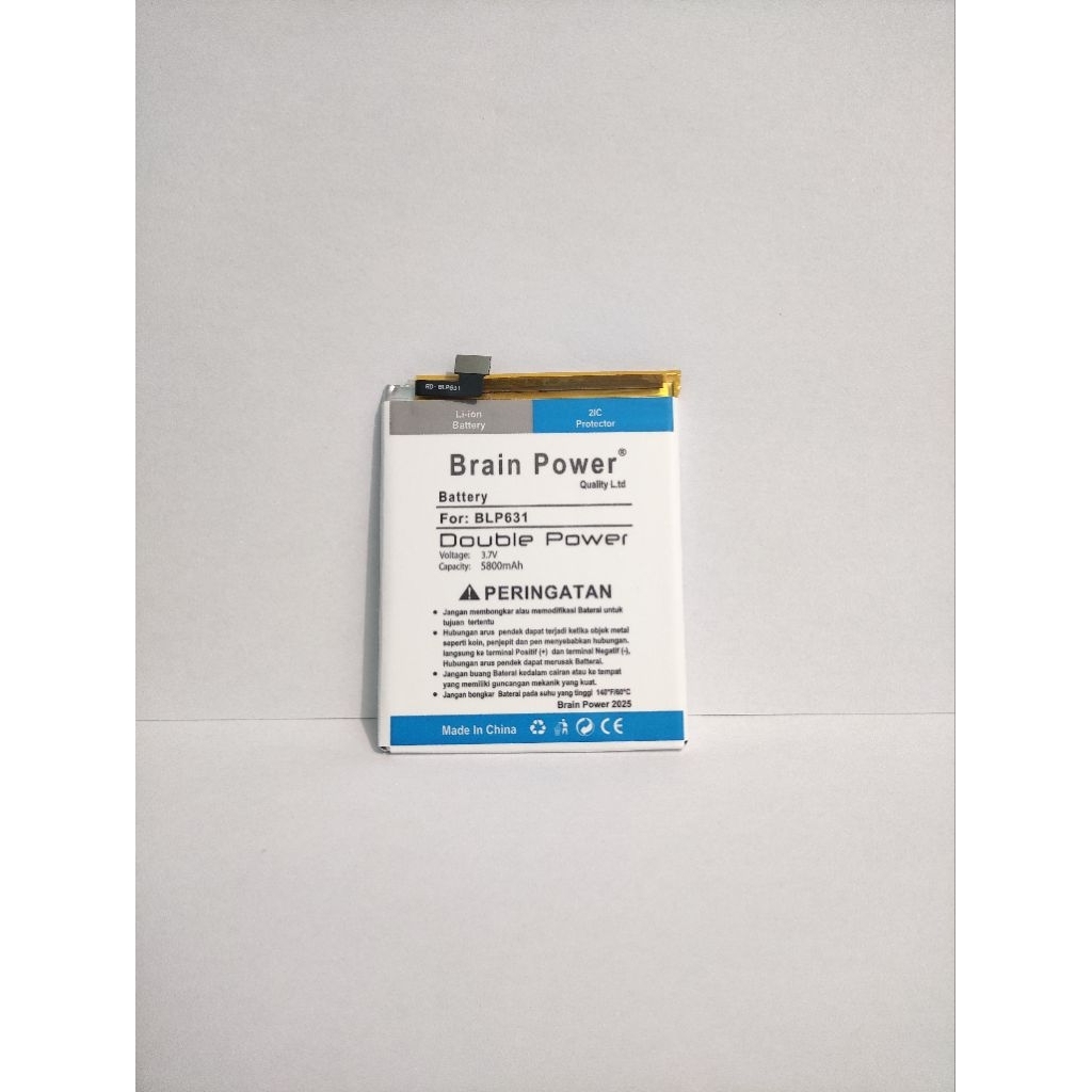 Batre oppo F5/oppo F3 blp631 double power (brain power) battery 5800 mAh