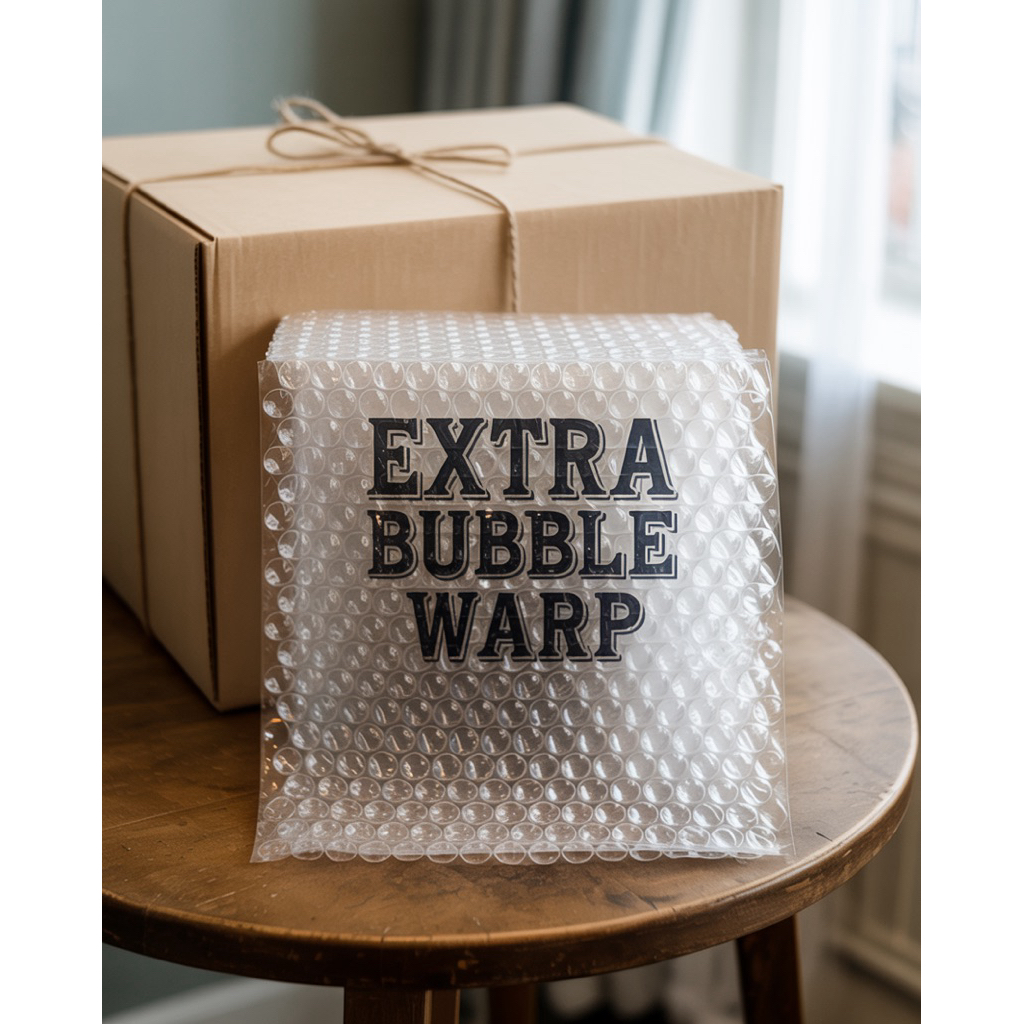 

Extra Bubble Warp Packing