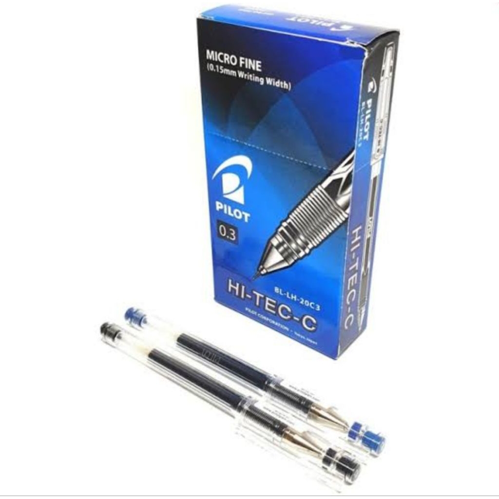 

Harga Satuan Refill/Isi Tinta Harga Satuan Pulpen Pilot Hi-tech-C 0.3 mm/0.4 mm BLS-HC3 Per Pcs