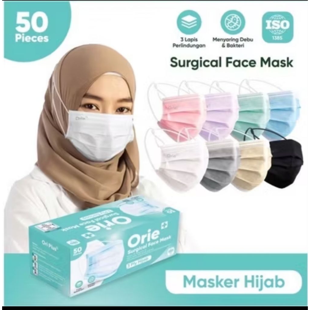 Masker Headloop Orie / Masker Hijab Orie