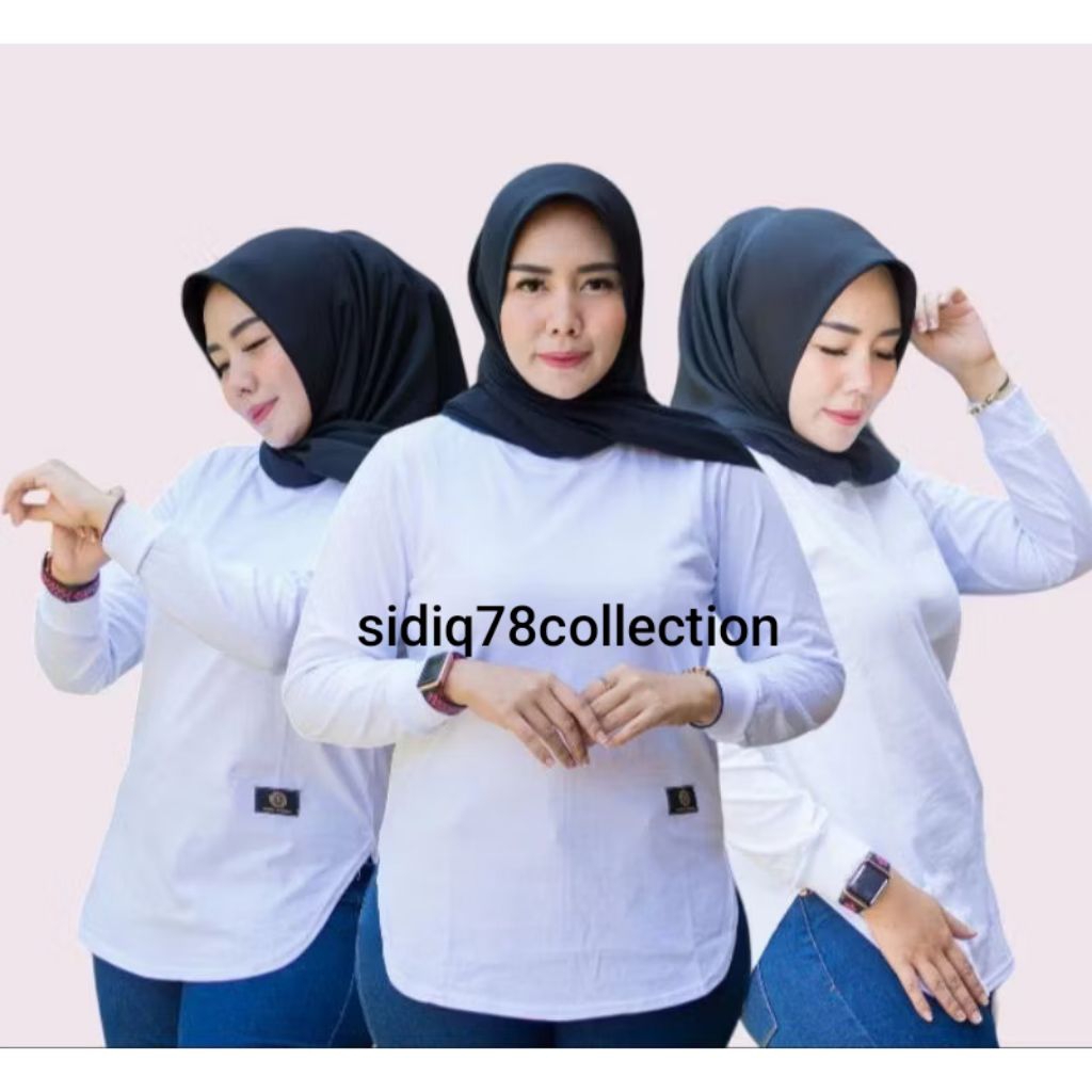 KAOS CEWE( PAKAIAN WANITA > ATASAN KAOS ) // Terlaris // Kaos OvaL Polos  Wanita // Kaos Polos wanit