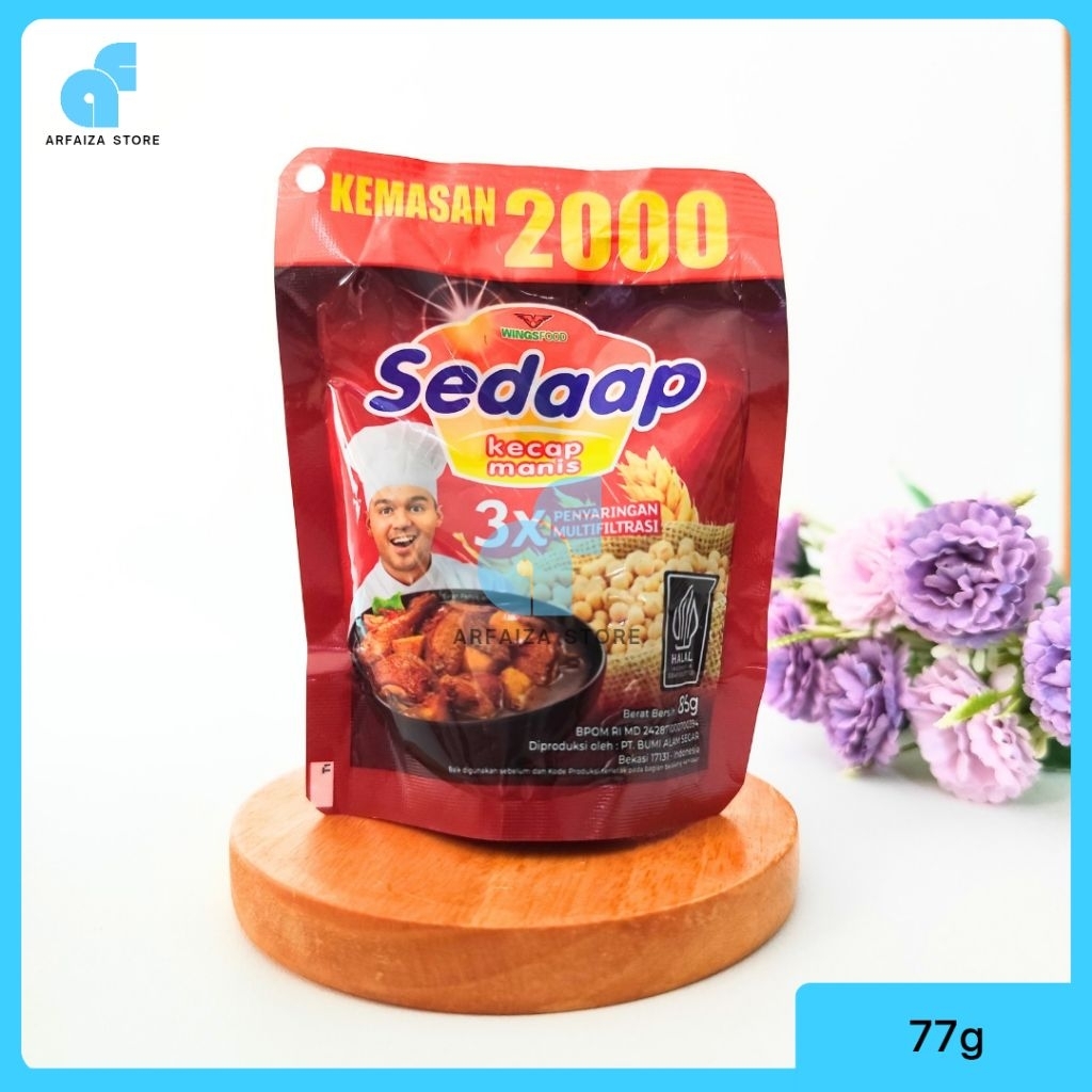 

Kecap Manis Sedaap 77g, Kecap Sedaap Kemasan 2000