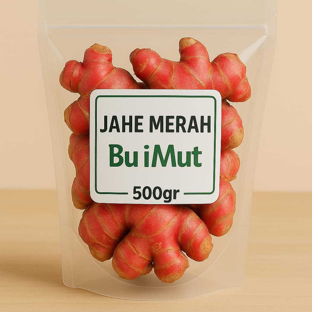 

Jahe merah 500gr