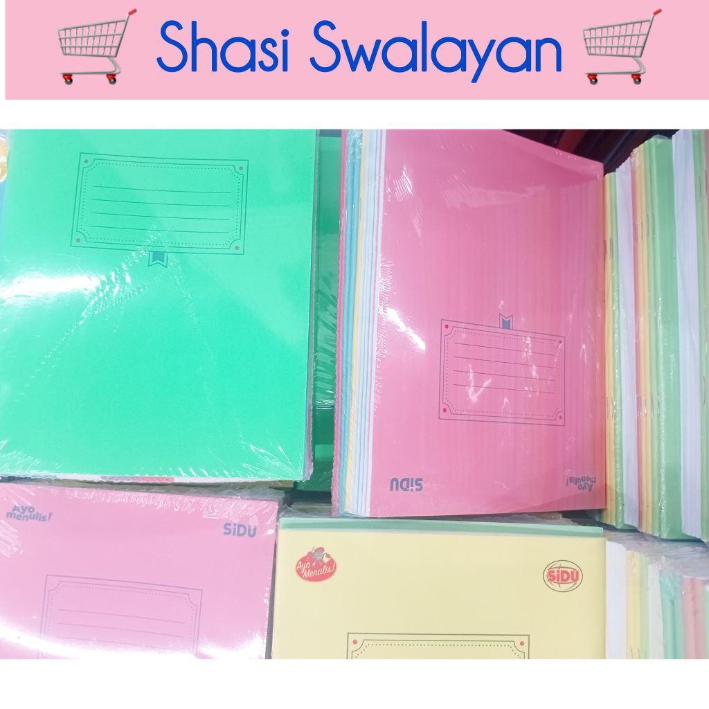 

BUKU TULIS 1 PACK ISI 10 PCS