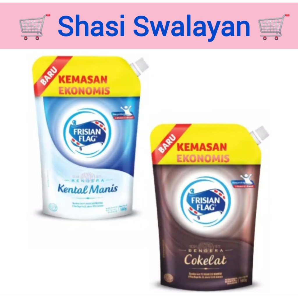 

Frisian Flag Susu Kental Manis Pouch 535 gr