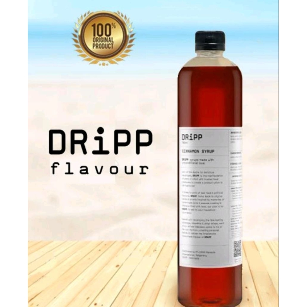 

Dripp Syrup rasa Cinnamon
