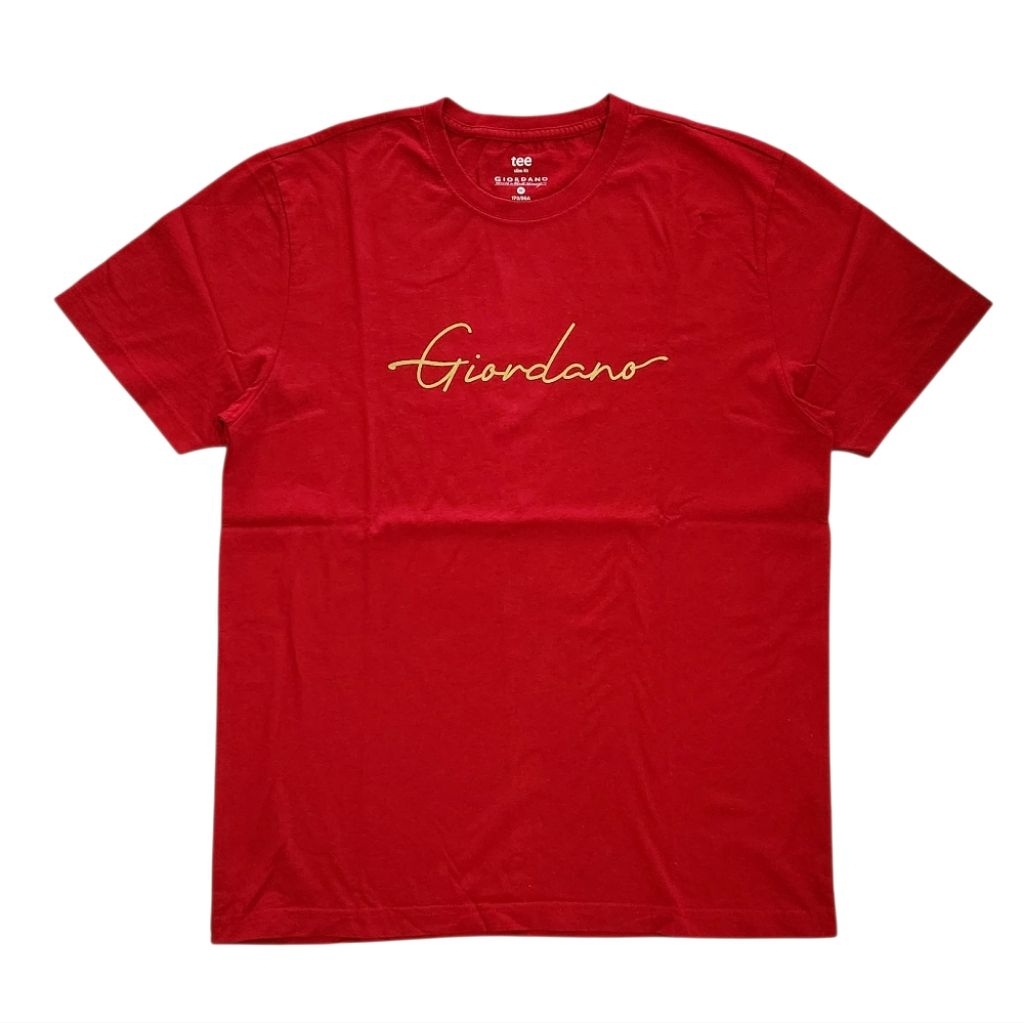 Tshirt / Baju Giordano Haute Red Original