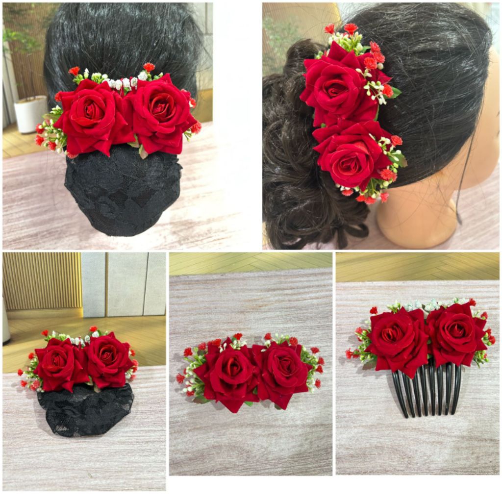 Hiyasan rambut/ hiyasan sangul bungga/jepit harnet