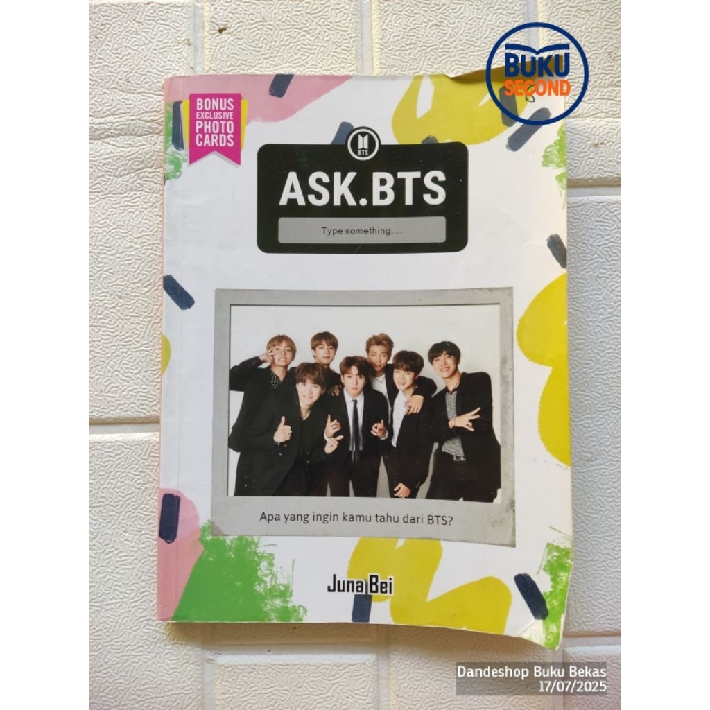 Ask BTS oleh Juna Bei - Buku Bekas Preloved Original