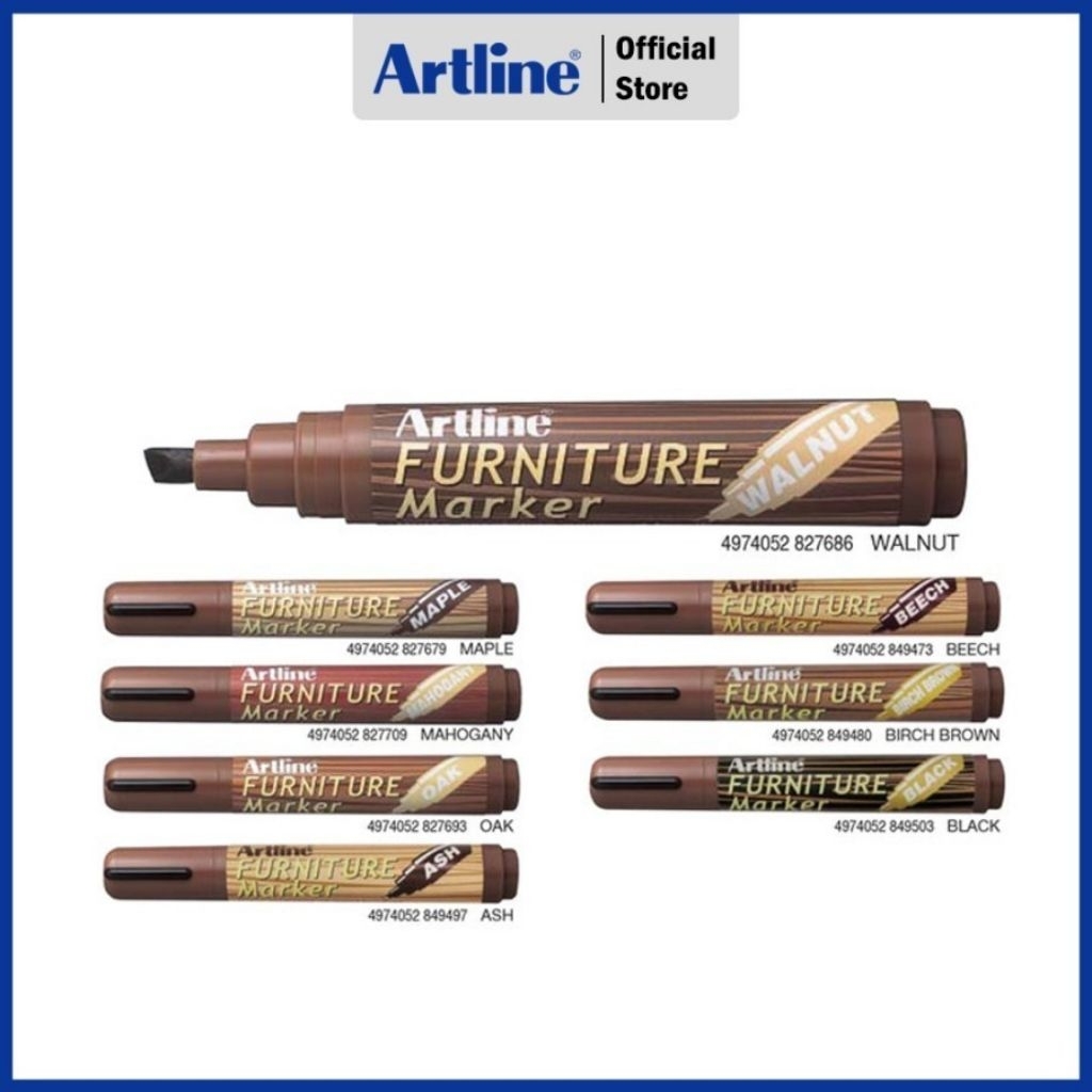 

spidol furniture marker artline EK-95 tahan air hemat lebay