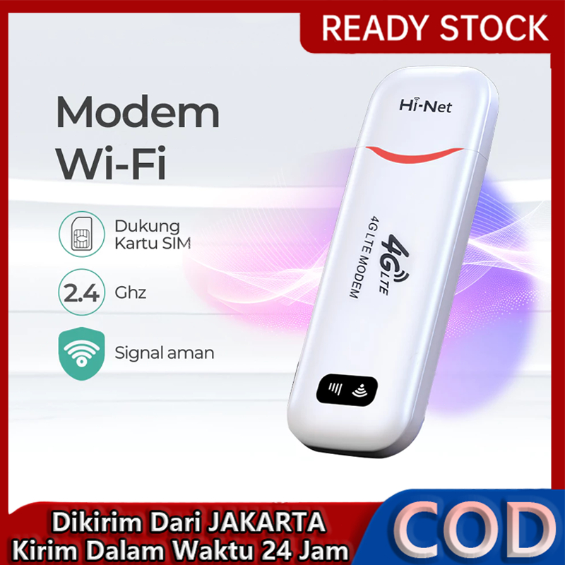 Modem Wifi Mifi 4G Lte Wingle USB Semua Operator 150mbps Mifi/Modem 4G Wifi All Operator/Modem Wifi