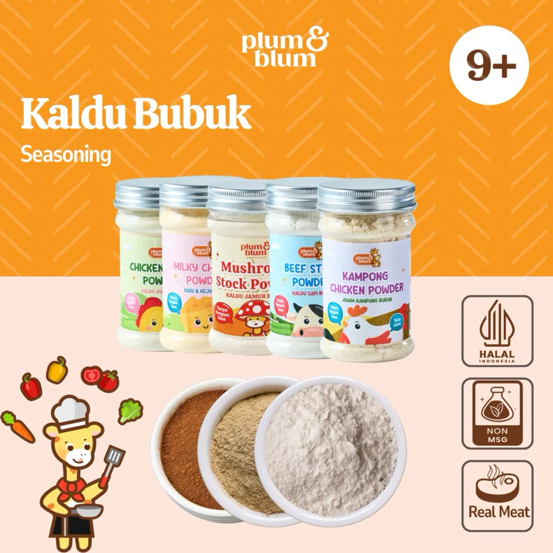 

Plum & Blum Kaldu Bubuk MPASI Bayi No Msg 90gr
