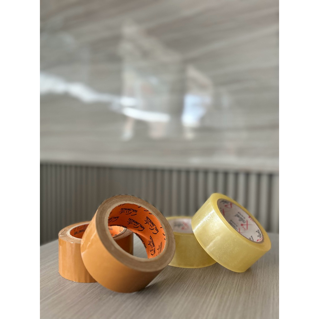 

Lakban Bening Xcellent & Coklat Tetsuno | Lakban Packing Kuat