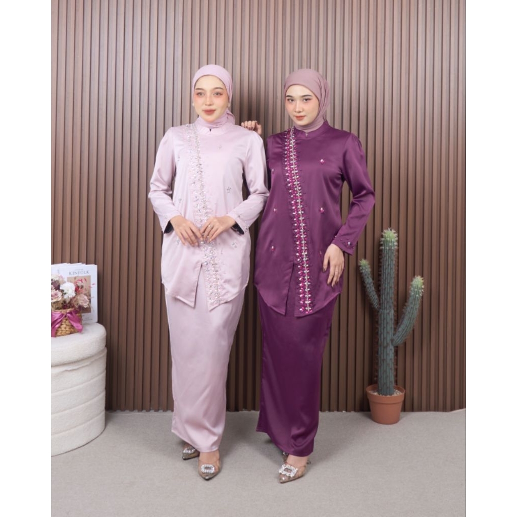 FAMYS - SETELAN ROK MALAY KURUNG BAJU MELAYU PAYET CAMILLA SET 018400