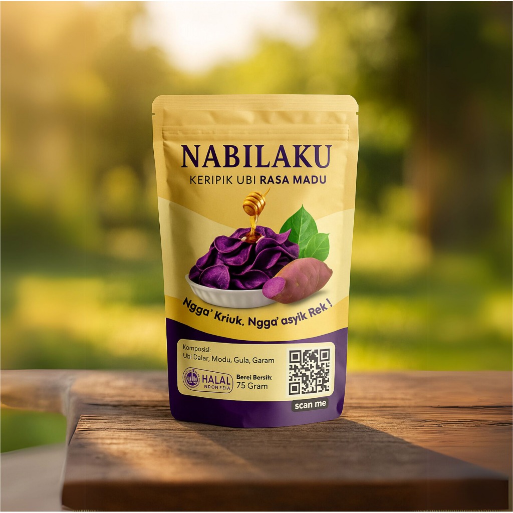 

Promo NABILAKU Keripik Ubi Telo Rasa Madu 75g – Camilan Renyah Manis Gurih Khas Malang