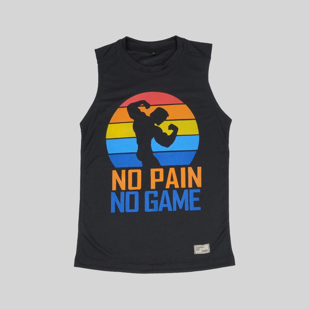 TANKTOP KMCR GYM FITNESS TANK TOP PRIA SINGLET KMCR - KMCR