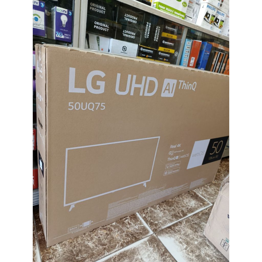 TV LG 50INCH TV LG SMART TV 50UQ7500PSF NEW