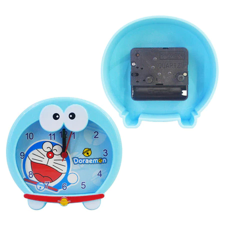 Jam Alarm Meja Karakter Doraemon Hellokity Pooh Jam Beker Weker Kartun