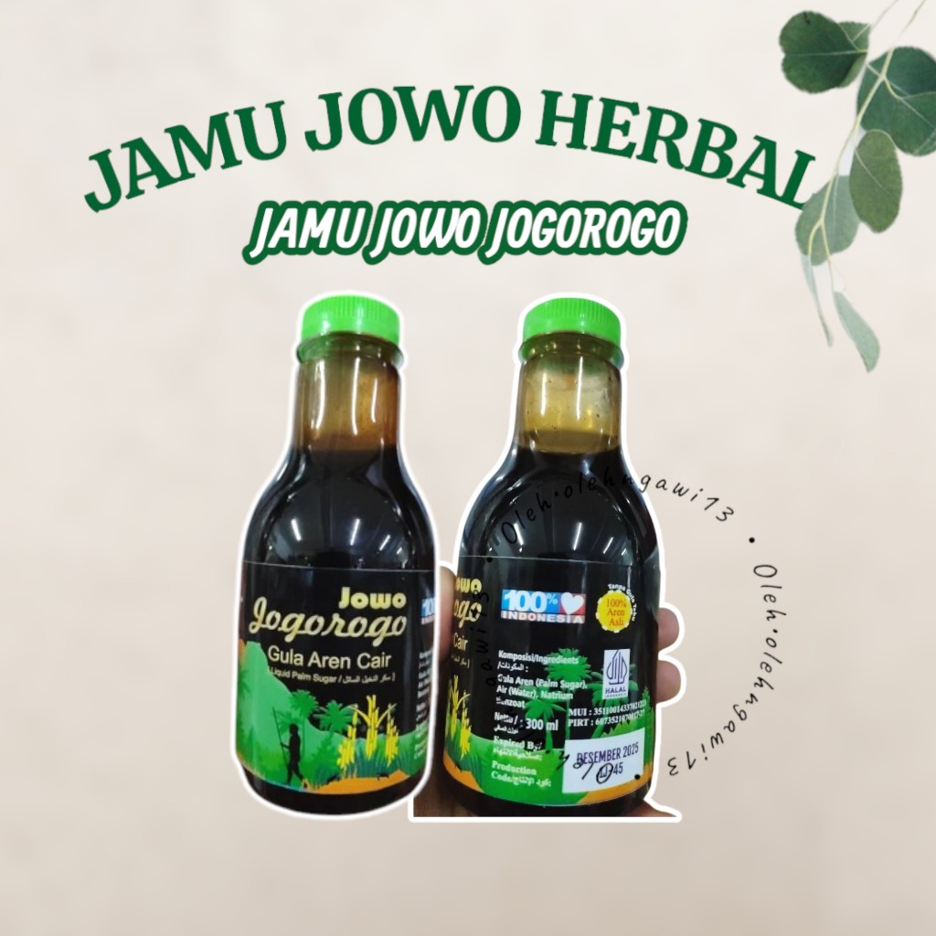 

JAMU JOWO JOGOROGO, JAMU JOGOROGO, JAMU HERBAL