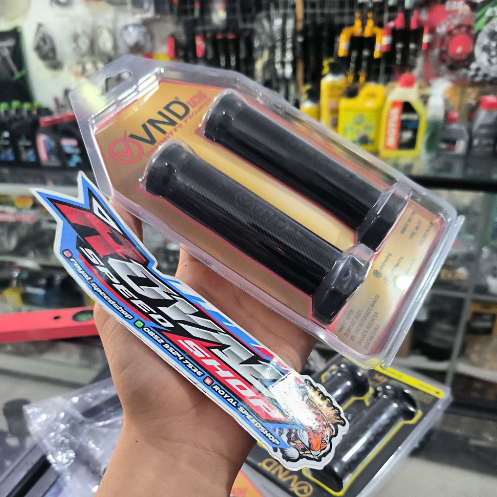 Handgrip VND AK - 777 Pegangan Gas Motor Vnd Universal Hitam