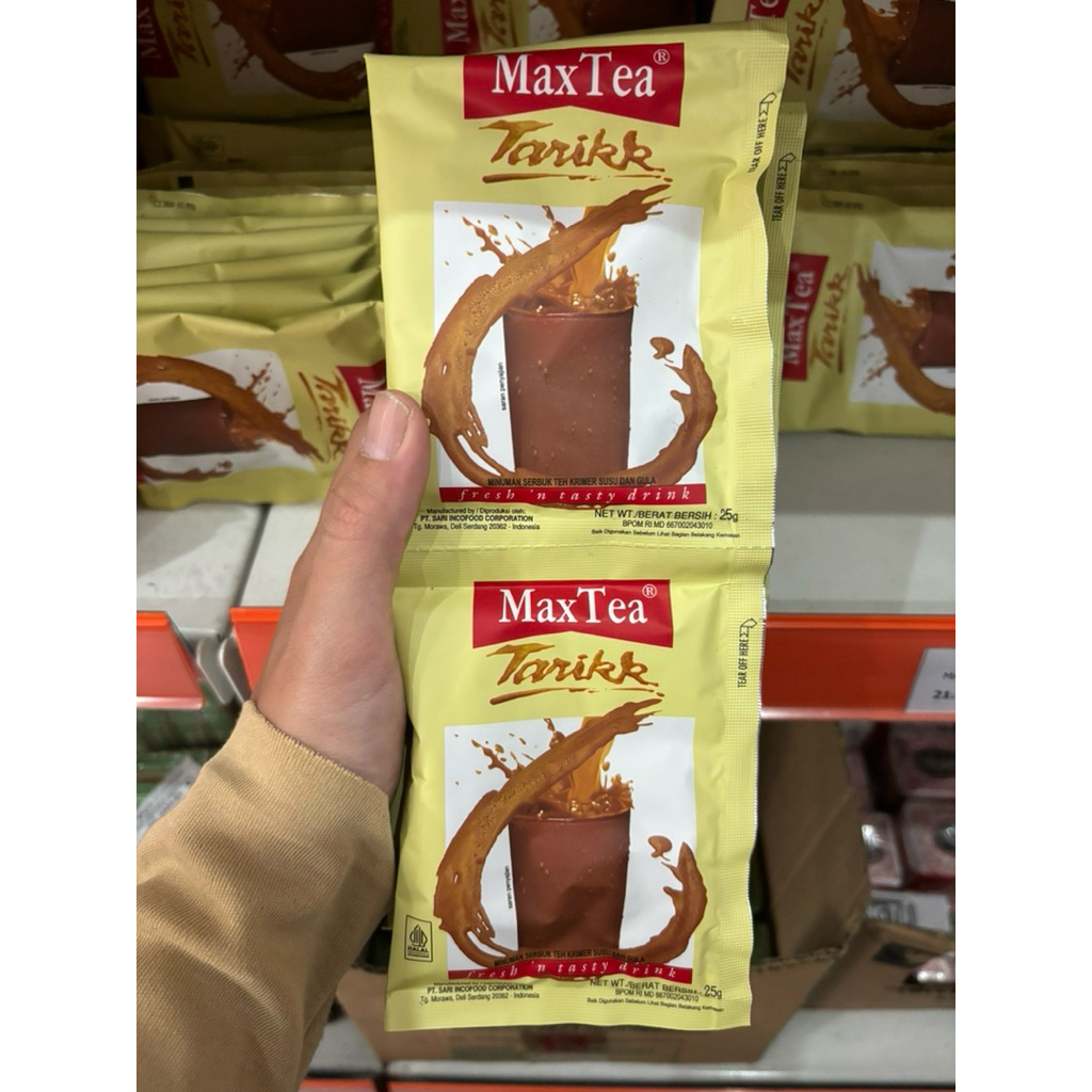 

Termurah Teh Tarik Max Tea Isi 10pcs