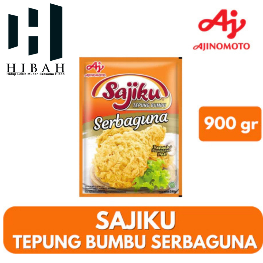 

Sajiku Tepung Bumbu Serbaguna 900 Gr